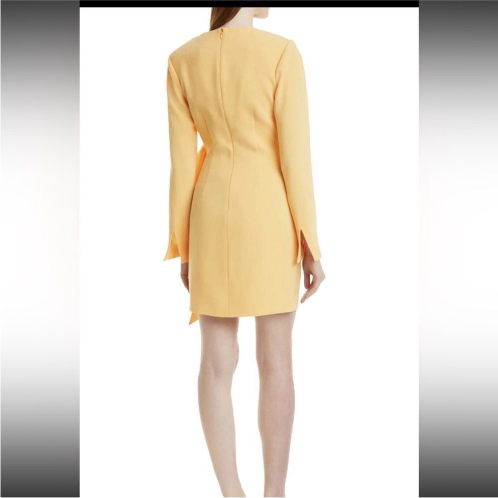 Cinq à Sept Sierra Wrap Front Long Sleeve Minidress-Size 8 EUC - Picture 4 of 11